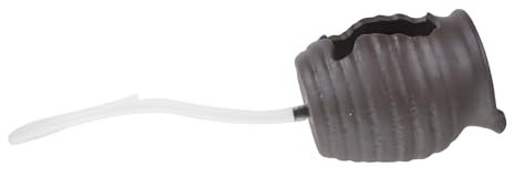 Amosfun Elegante Fuente de Cerámica Decorativa con Forma de Jarra de Agua Natural para Sala de Estar Patio Y Jardín