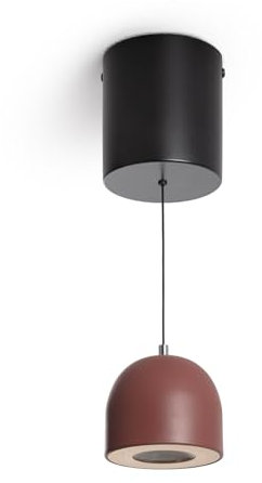LEDKIA LIGHTING LED Pendelleuchte 8W höhnenverstellbar Metall Arya Braun