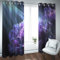 Deertweet Home Luxus Blumenvorhänge Lila Pfingstrosendruck Verdunkelungsvorhänge Verdunkelung Privatsphäre Licht blockieren Fenstervorhänge für Schlafzimmer Wohnzimmer 2 Paneele H138xB132