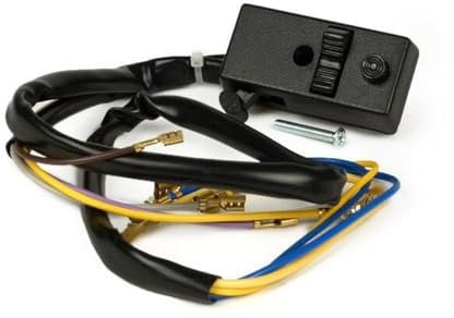 Lichtschalter 9 Kabel 12V kompatibel mit Vespa PX80-200 Bj. 78-83 mit Blinker ohne Batterie