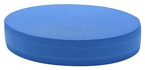 Ovale Schaumstoff-Balance-Pads, aus Thermoplastische Elastomere,Weich Komfortables Ganzkörpertraining Balance Pad für Fitness -Workout-Training Geeignet für zu Hause, Arbeit(Blau)