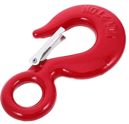 ERINGOGO Haken Kette Winde Boot Block hängende Windspiele Gürtel Bolzen Anlage Schäkel Aufhänger Anhängerkupplung Tor Einsatz Leerlauf Transport Wasserhahn Kran Doppelter Drehring Ringe rot