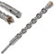 Wensilon Concrete Drill Bit 1pcs 1 X 10-8 Cross-Type Double Thread Carbide Material Suitable for Concrete, Brick, Cement Walls, Stone