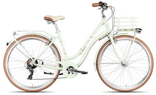 Maxim La Vita | Citybike Damenrad | 28 Zoll | Straßenausstattung