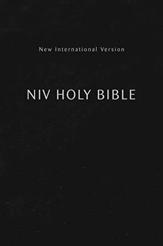 NIV, Holy Bible, Compact, Paperback, Black, Comfort Print