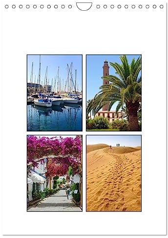 Gran Canaria - Holiday island for sun lovers (Wandkalender 2025 DIN A4 hoch), CALVENDO Monatskalender