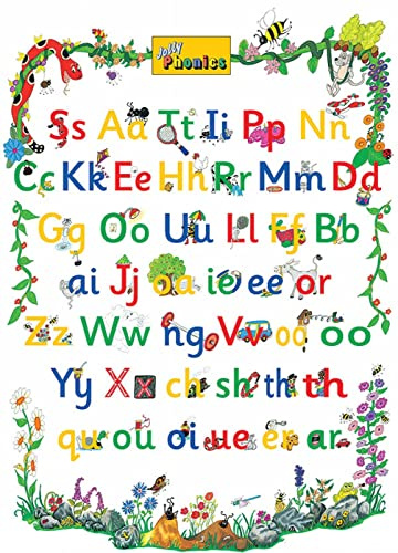 Jolly Phonics Letter Sound Poster: in Precursive Letters (British English edition)