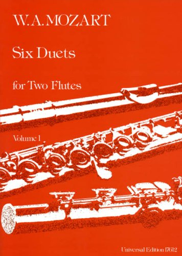 6 Duette.Bd.1: Band 1: Duette 1-3. Band 1. 2 Flöten. Solostimme.