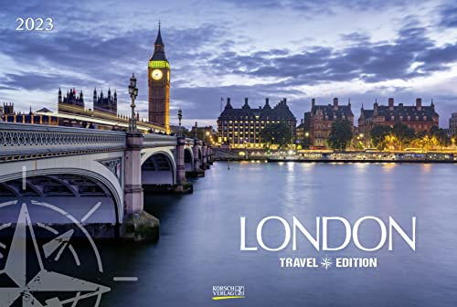 London 2023: Großer Foto-Wandkalender mit Bildern aus der Hauptstadt Großbritanniens. Travel Edition mit Jahres-Wandplaner. PhotoArt Panorama Querformat: 58x39 cm.