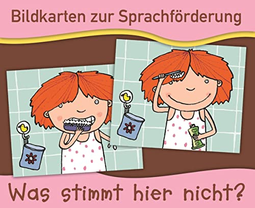Was stimmt hier nicht? (Bildkarten zur Sprachförderung)