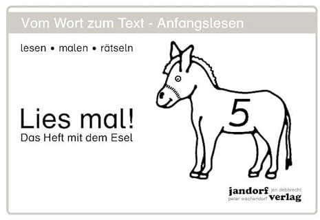 Lies mal! Heft 5: Vom Wort zum Text - Anfangslesen