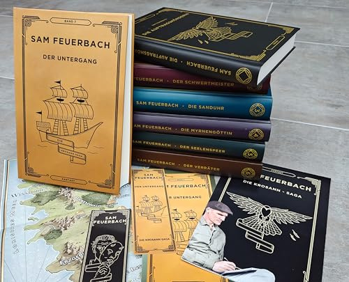 Die Krosann Saga als Set: Gebundene Edelausgaben der Bände 1 - 7