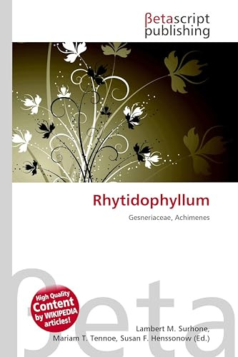 Rhytidophyllum: Gesneriaceae, Achimenes