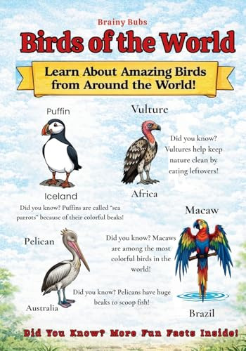 Birds of the World: Learn About Amazing Birds from Around the World! (Did You Know?)