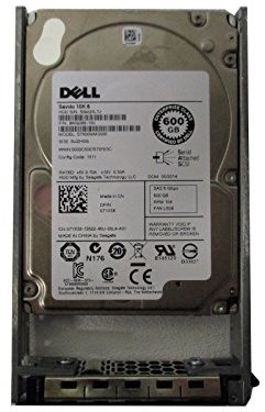 DELL 7yx58 600 Go 10 000 tr/min 6,3 cm Sas-6gb/S disque dur (certifié reconditionné)