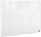 Nobo - Mini Tableau Agenda Semainier Transparent Effaçable en Acrylique, Format A4, Facile à Effacer, 210 x 297 mm, Feutre Marqueur et Fixations Murales Inclus, 1915614