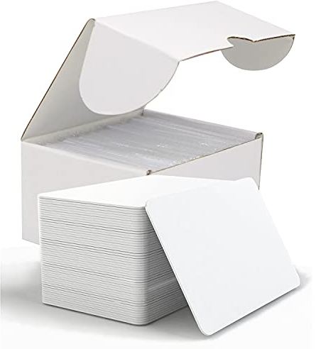 100 Stücke NFC Tag NTAG215 NFC Karten NTAG215 Wiederbeschreibbar NFC Card NFC 215 Weiß Etiketten NFC Chip,Kompatibel mit TagMo und Amiibo für Alle NFC-Fähigen Smartphones und Geräte