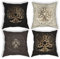 JJLLAZAD Sofa Kissenbezug 4 Stücke, Nordischer Mythologie Yggdrasil 3D-Muster, Wikinger,Quadrat,Polyester,Für Home Decor,Yggdrasil,20x20Inch