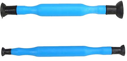 Aramox 2pcs/Set Valve Grinding Stick Valve Lapping Tool Valve Grinder Stick Lapping Tool Plastic Handle Engine Cylinder Maintenance Blue