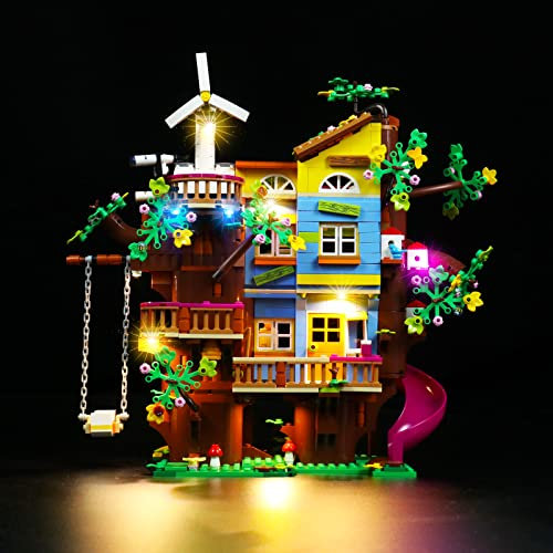 Brick Shine Light kit for LEGO® Friends Friendship Tree House 41703(Lego Set is not included) (Classic)
