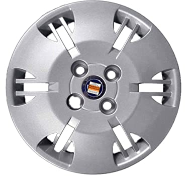 W-Parts 4 Borchie- Serie 4 COPRICERCHI Coppe Ruota 13 per Panda 03-> Blu