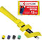 SAPLIZE Golf Grip DIY Wrapping Tapes, 15 Stück Tacky PU Overgrip Tapes, Neue Regripping Solution for Golf Club Grips
