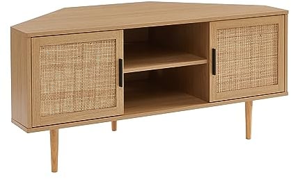 BAÏTA Amana TV-Schrank, L115cm, Buchenholz