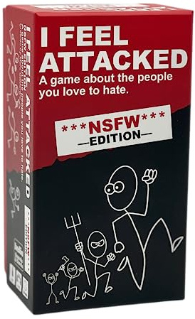 Indie Bretter & Karten I Feel Attacked NSFW Edition Partyspiel für Erwachsene Brettspielabende - Lustige Kartenspiele für Erwachsene ab 18 Jahren, 4-10 Spieler - von The Publishers of Coup, Avalon und