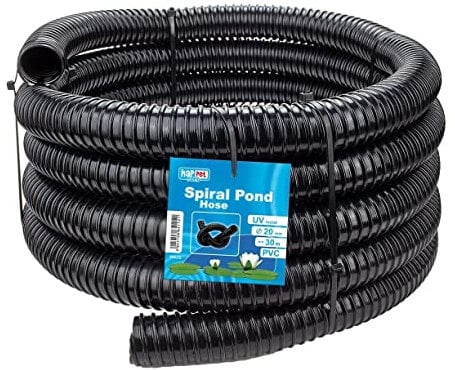 Black Corrugated Flexible Pond Hose Fish Garden Filter Pump Marine Flexi Pipe 20 25 32 38 40 50mm - 1 1.25 1.5 2 (50mm (2), 3 Metres)