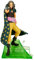 Banpresto Senkozekkei Actionfigur Yasopp One Piece Film Red, 12 cm, BP88508, Mehrfarbig