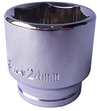 INPETS 3/8 Antriebsmetrik 24mm Sechs-Punkte-Steckdose