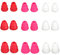 SNHTLS Earbud Tips Replacement Earbud Tips Earbud Replacement Tips Triple Flange Earbud Tips Conical Ear Tips for Earbuds Compatible with 3.8mm-5.5mm Headphone Ear Bud Tips S/M/L 9 Pairs