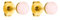 Purelei® Rose Quartz Ohrringe, Damen Orhsteckern aus langlebigem Edelstahl, Wasserfeste Ohrringe aus Rosenquarzperlen, Größe Perle 4,35 mm (Gold)