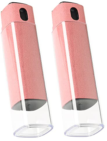 ZERNBER- Nettoyant d'écran en spray et lingette pour écran d'ordinateur, écran d'ordinateur portable, téléphone, écran de voiture, nettoyant 2 en 1 pour écran tactile (8,5 g) - Violet