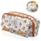 POXIAOER Federmäppchen, Mäppchen süß mädchen Jungen schulsachen Federmappe groß Federtasche mit fächer Stoff schlamppermäppchen Kawaii (S1)
