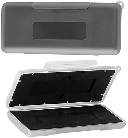 MERRYHAPY Festplatten-aufbewahrungsbox Ssd-aufbewahrungsgehäuse 2 Steckplätze Hartschalenkoffer Für Ssd-Laufwerk Robust Und Pc-gehäusezubehör