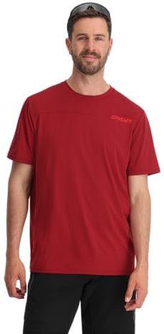 Spyder ARC SS Crew, Men's, Raw Denim, L