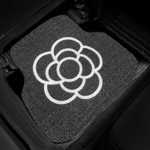 vmwia Auto FußMatten Für Skoda Octavia Mk3 /(5E)/2015-2020,Wasserfest Antirutsch Fussmatten Massanfertigung Innenausstattung Vorne Und Hinten ZubehöR.,A/Two Rear Foot mats