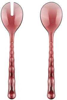 Guzzini - Vanity, Cubiertos Ensalada, Malva, en Bio-Based San y Bio-Based SMMA - Terra