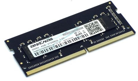 Memoria RAM DDR4 4GB 2133MHz SODIMM para Portátil – Chips Samsung/Hynix/Kingston – CL15 – 1.2V – Compatible con HP, DELL – Upgrade Económico