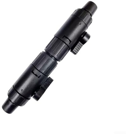 Quick Disconnect Aquarium-Filterschlauchverbinder mit integriertem Absperrventil, Breakaway Flow Control Adapter für Aquariumfilter, Kunststoff (16 mm)
