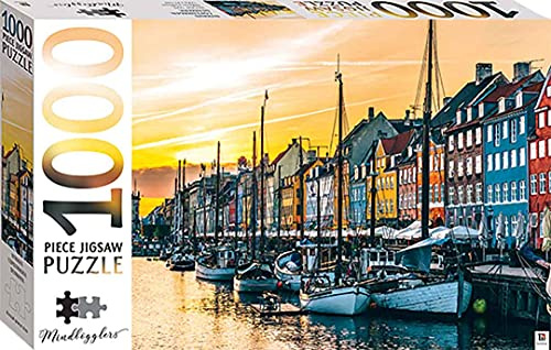 Nyhavn, Copenhagen, Denmark: 1000 Piece Puzzle (Mindbogglers Classic)