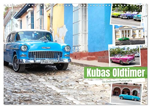 Kubas Oldtimer (Wandkalender 2026 DIN A3 quer), CALVENDO Monatskalender: Amerikanische Oldtimer auf Kubas Straßen (CALVENDO Mobilitaet)