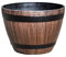 Hidyliu Macetas para Plantas de jardín Maceta Grande para Exteriores Imitación de Barril de Madera Resina Estilo rústico Contenedores para Plantar Accesorios