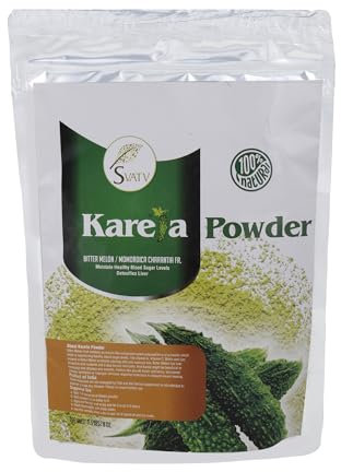 SVATV Karela Powder (Bitter Melon) | Good For Skin | Anti-oxidants | No Preservatives | Gluten Free - (227g, 0.5 lbs, 8 ounces)