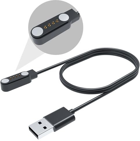 SANOTO Cable de Carga magnético para Auriculares Conduccion Osea Bluetooth DG08