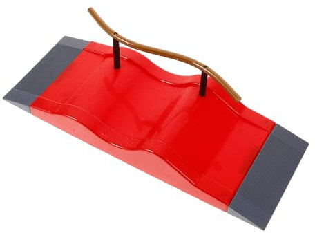 GETAJGHSD Finger Skateboard Rampen Mini Skate Park Zubehör Für Mädchen Handliche Props Für Finger Skateboarding Und Tricks Für Geburtstagsfeiern Und Freizeitaktivitäten