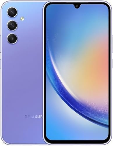 Samsung Galaxy A34 (A346E-DS) Dual 5G 128GB 6GB RAM Violet (Reconditionné)