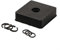 WIIYENA 3 Sets 3/8in Retaining Ring Clip with O-Ring for Electric/Pneumatic Type Impacts Wrench, Retainer Ring Anvil Install Tool Included