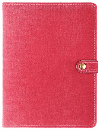 Journal en velours rose